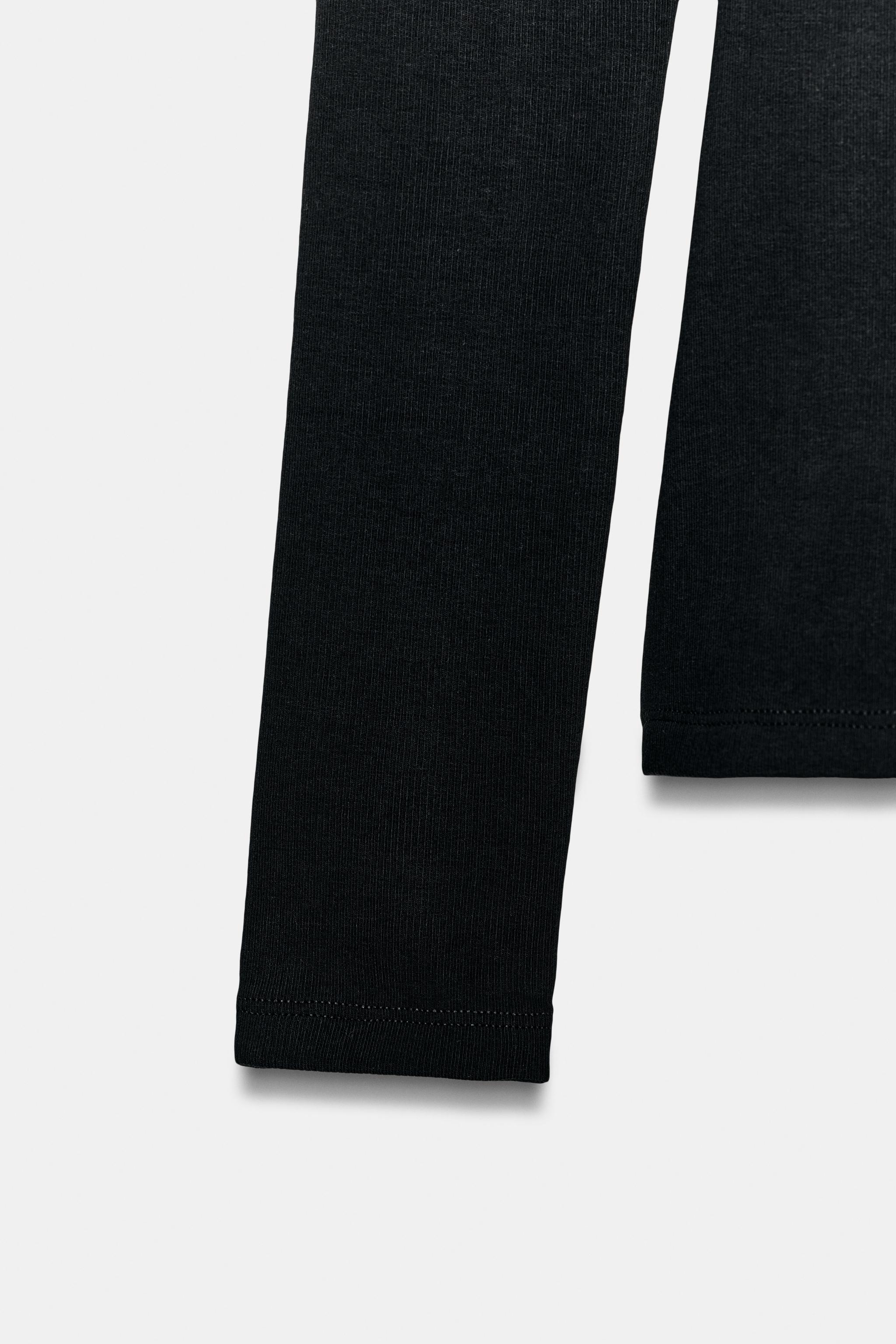 RIB LONG SLEEVE T-SHIRT